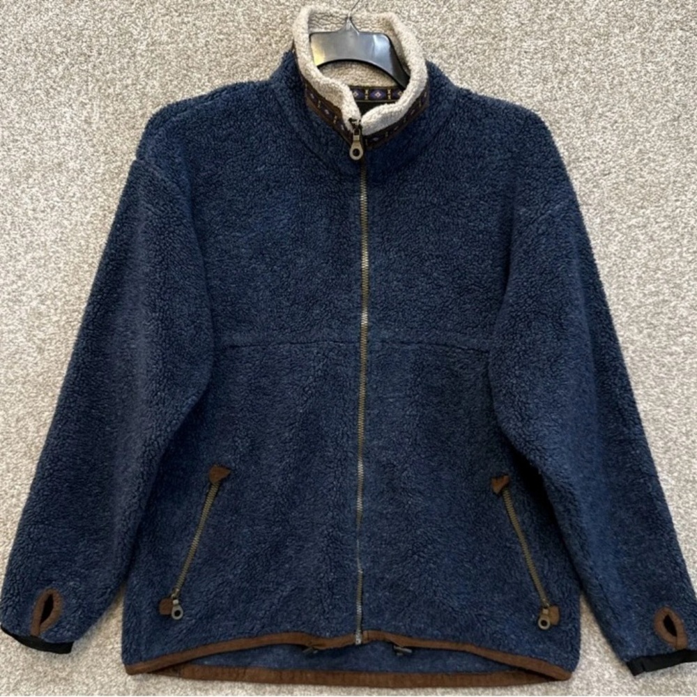 Vintage Alf Kuhl Men’s Large Navy Blue